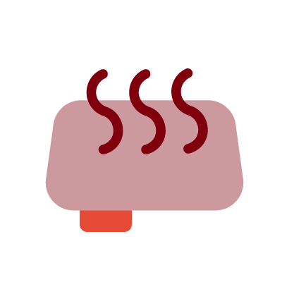 Gentle vibration to indicate warmth level